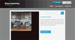 Desktop Screenshot of mitsunengg.com
